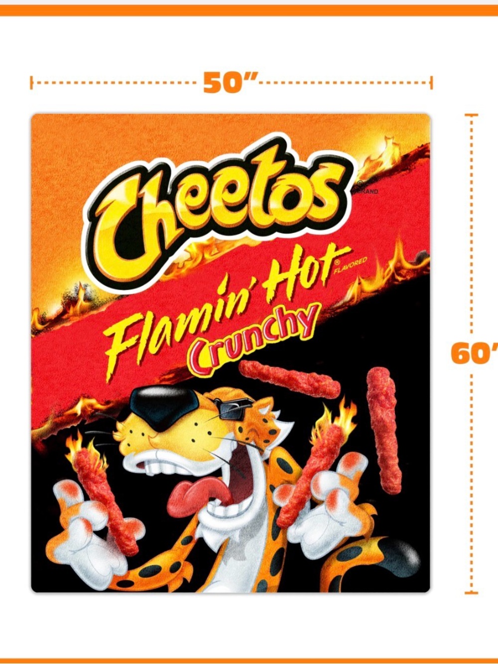 Cheetos Blanket - Picture 2 of 5